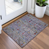 Addison Chantille ACN2053 Americana Machine Made Transitional Blue Rug