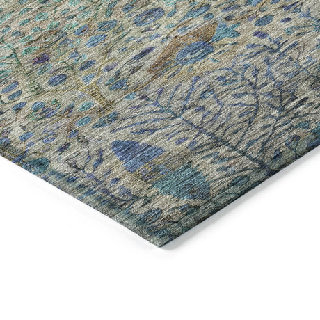 Addison Chantille ACN2053 Americana Machine Made Transitional Brown Rug