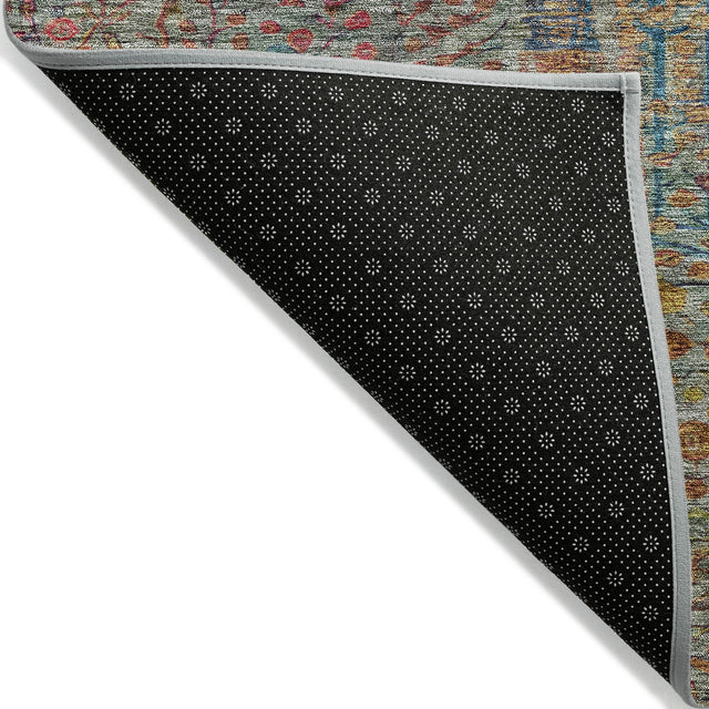 Addison Chantille ACN2053 Americana Machine Made Transitional Green Rug