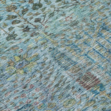Addison Chantille ACN2053 Americana Machine Made Transitional Teal Rug