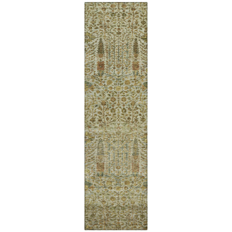 Addison Chantille ACN2053 Americana Machine Made Transitional Wheat Rug