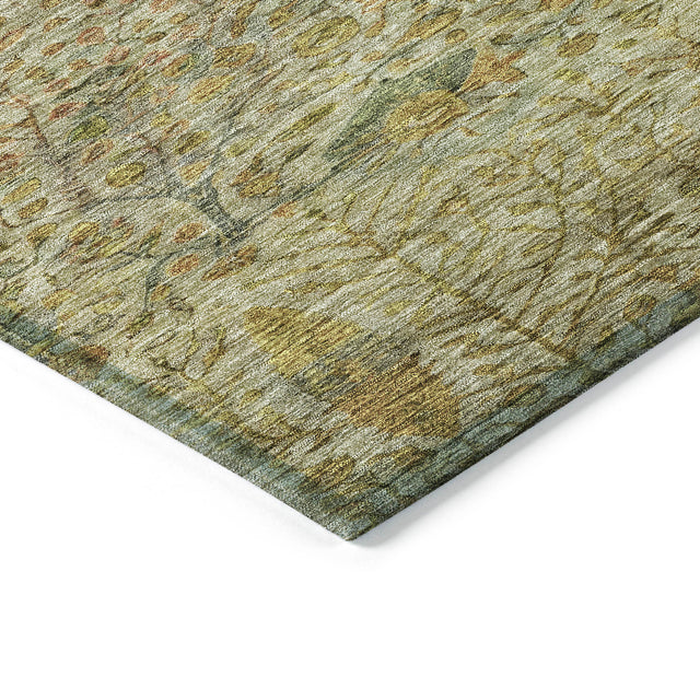 Addison Chantille ACN2053 Americana Machine Made Transitional Wheat Rug