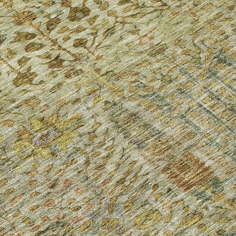 Addison Chantille ACN2053 Americana Machine Made Transitional Wheat Rug