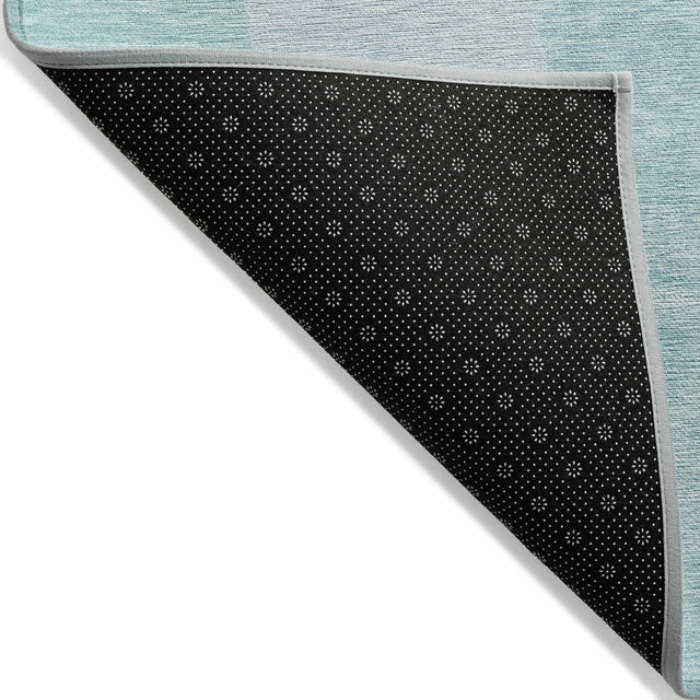 Addison Chantille ACN2058 Abstract Machine Made Transitional Seafoam Rug