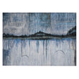 Addison Chantille ACN2059 Abstract Machine Made Transitional Blue Rug