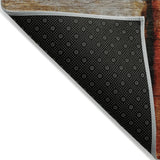 Addison Chantille ACN2059 Abstract Machine Made Transitional Paprika Rug