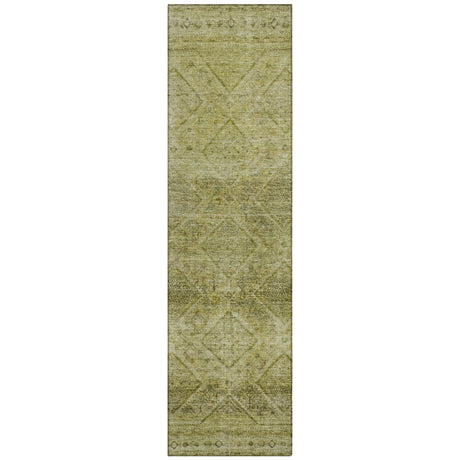 Addison Chantille ACN2060 Geometric Machine Made Transitional Aloe Rug