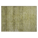 Addison Chantille ACN2060 Geometric Machine Made Transitional Aloe Rug