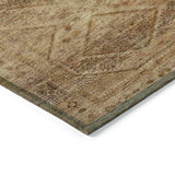 Addison Chantille ACN2060 Geometric Machine Made Transitional Khaki Rug