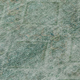 Addison Chantille ACN2060 Geometric Machine Made Transitional Teal Rug