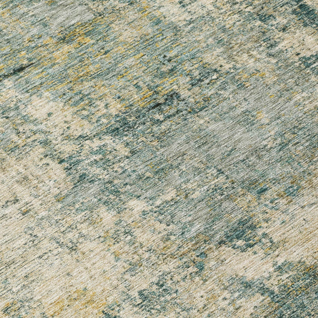 Addison Chantille ACN2061 Abstract Machine Made Transitional Aloe Rug