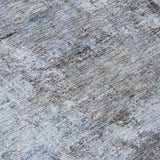 Addison Chantille ACN2061 Abstract Machine Made Transitional Blue Rug