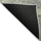 Addison Chantille ACN2061 Abstract Machine Made Transitional Pewter Rug