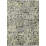 Addison Chantille ACN2061 Abstract Machine Made Transitional Pewter Rug