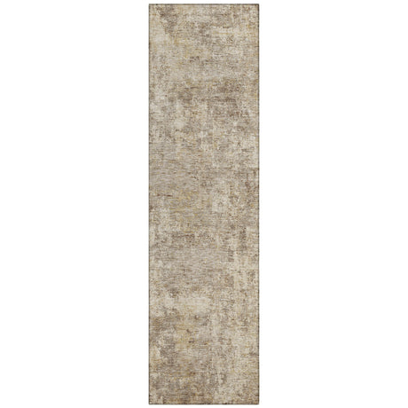 Addison Chantille ACN2061 Abstract Machine Made Transitional Taupe Rug