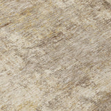 Addison Chantille ACN2061 Abstract Machine Made Transitional Taupe Rug