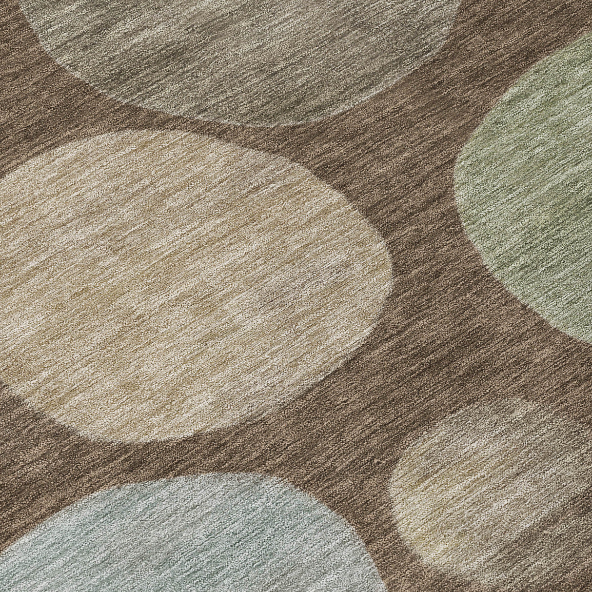 Addison Chantille ACN2062 Geometric Machine Made Transitional Chocolate Rug