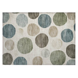Addison Chantille ACN2062 Geometric Machine Made Transitional Ivory Rug