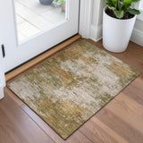 Addison Chantille ACN2064 Abstract Machine Made Transitional Copper Rug