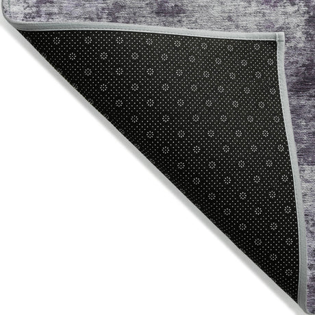 Addison Chantille ACN2065 Abstract Machine Made Transitional Purple Rug