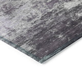 Addison Chantille ACN2065 Abstract Machine Made Transitional Purple Rug