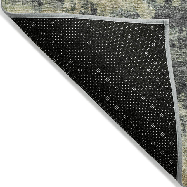 Addison Chantille ACN2066 Abstract Machine Made Transitional Gray Rug