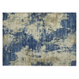 Addison Chantille ACN2066 Abstract Machine Made Transitional Navy Rug