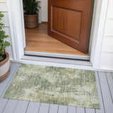 Addison Chantille ACN2066 Abstract Machine Made Transitional Sage Rug