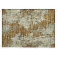 Addison Chantille ACN2066 Abstract Machine Made Transitional Terracotta Rug