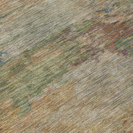 Addison Chantille ACN2067 Abstract Machine Made Transitional Denim Rug