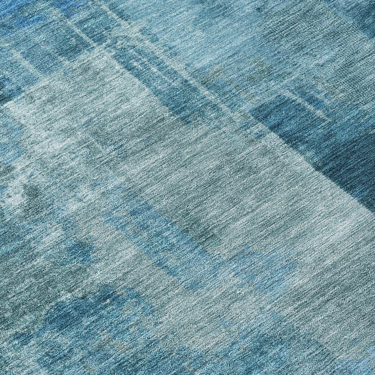 Addison Chantille ACN2069 Abstract Machine Made Transitional Blue Rug