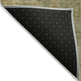 Addison Chantille ACN2069 Abstract Machine Made Transitional Khaki Rug