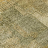 Addison Chantille ACN2069 Abstract Machine Made Transitional Khaki Rug