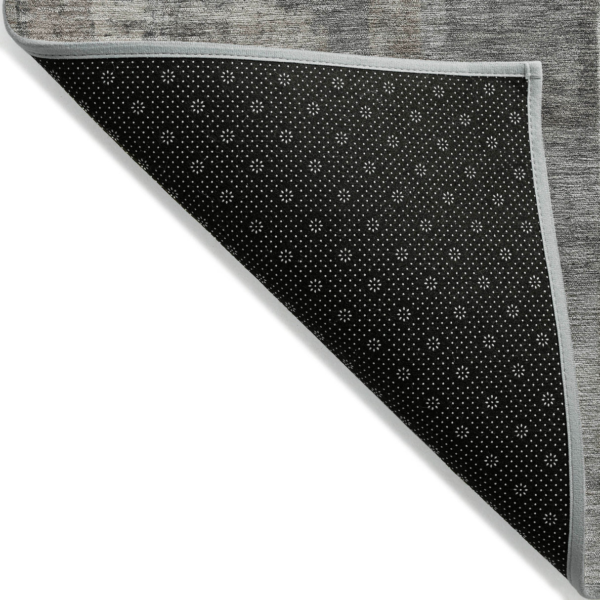 Addison Chantille ACN2069 Abstract Machine Made Transitional Pewter Rug