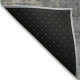 Addison Chantille ACN2069 Abstract Machine Made Transitional Pewter Rug