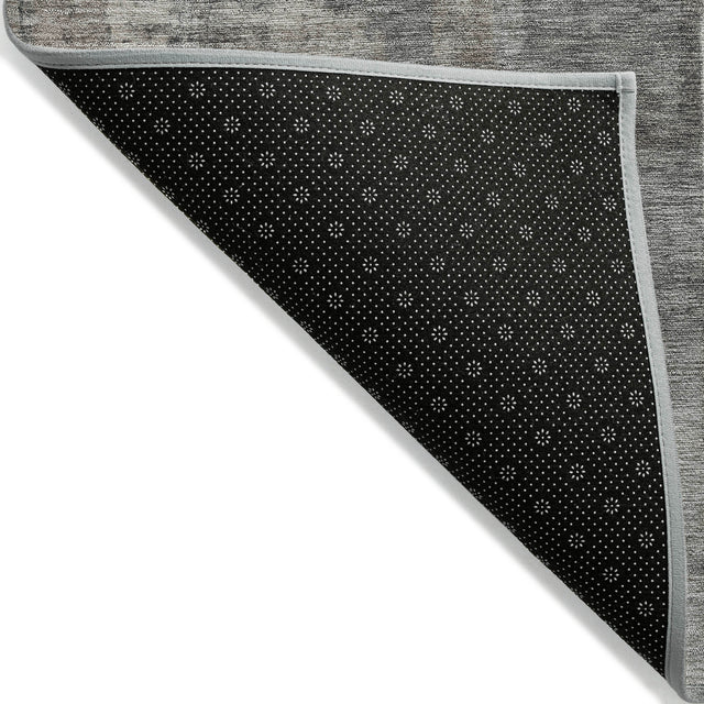 Addison Chantille ACN2069 Abstract Machine Made Transitional Pewter Rug