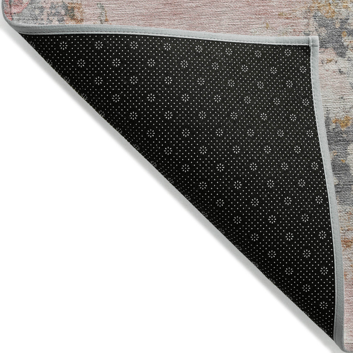 Addison Chantille ACN2070 Abstract Machine Made Transitional Pink Rug