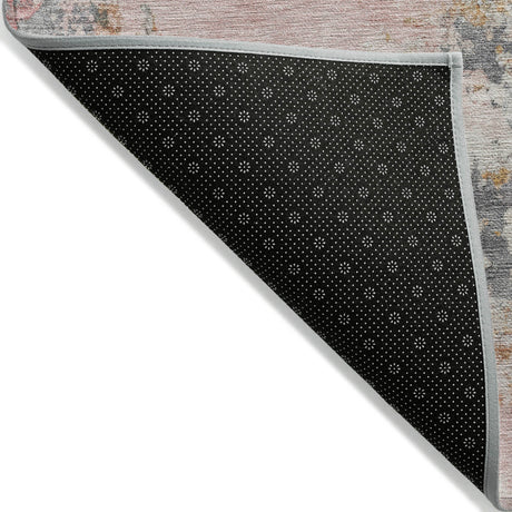 Addison Chantille ACN2070 Abstract Machine Made Transitional Pink Rug