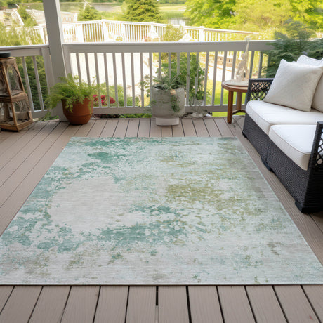 Addison Chantille ACN2070 Abstract Machine Made Transitional Putty Rug