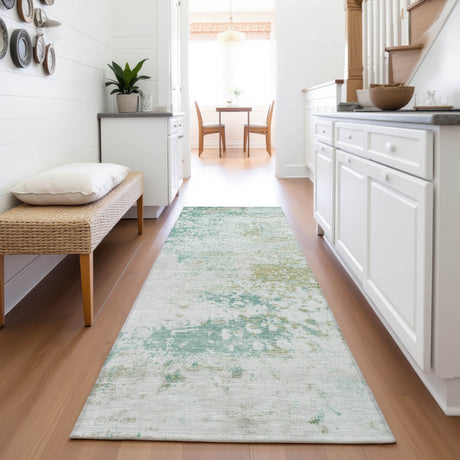 Addison Chantille ACN2070 Abstract Machine Made Transitional Putty Rug