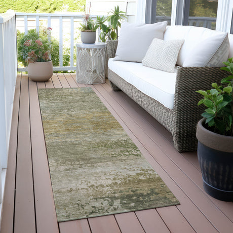 Addison Chantille ACN2071 Abstract Machine Made Transitional Beige Rug