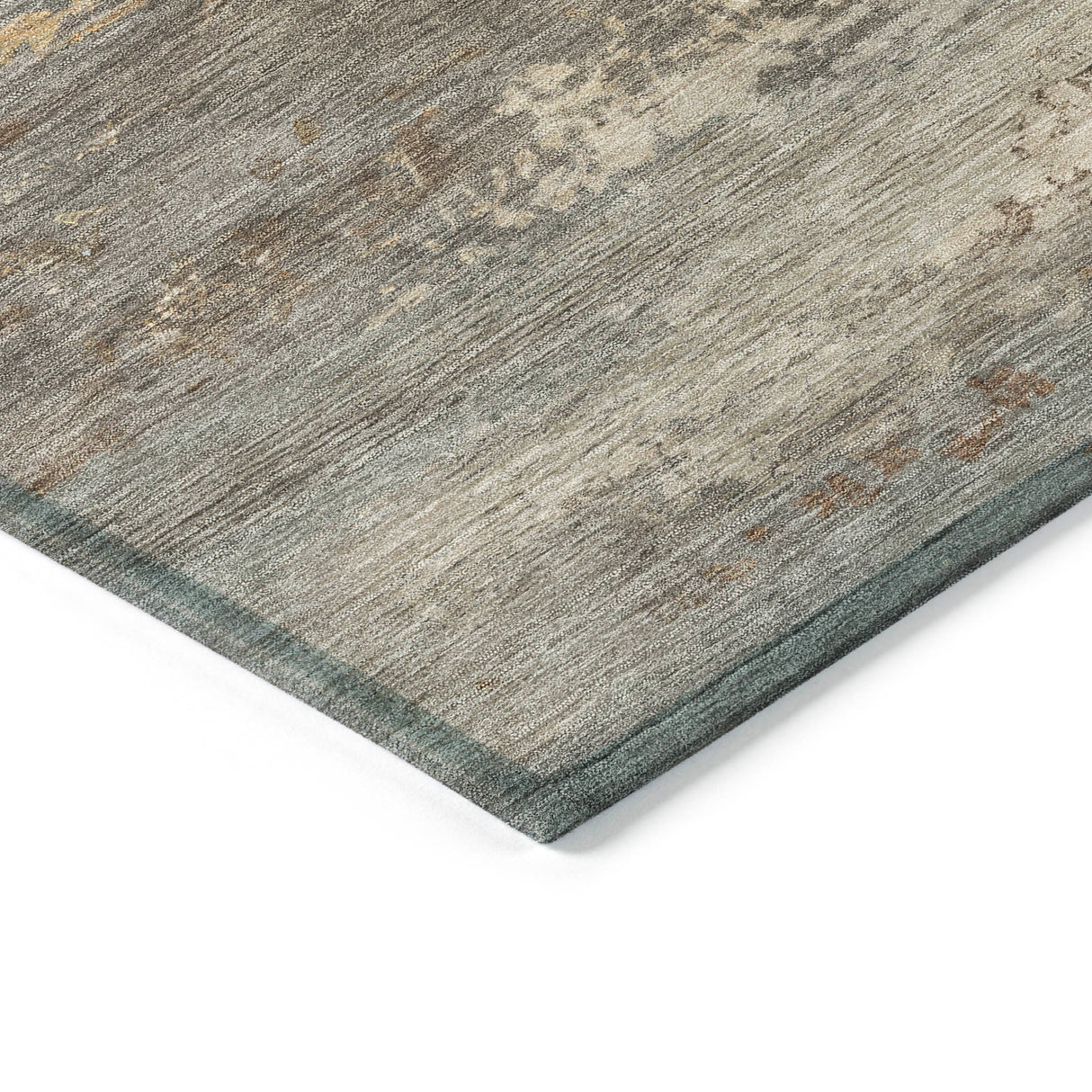 Addison Chantille ACN2071 Abstract Machine Made Transitional Brown Rug