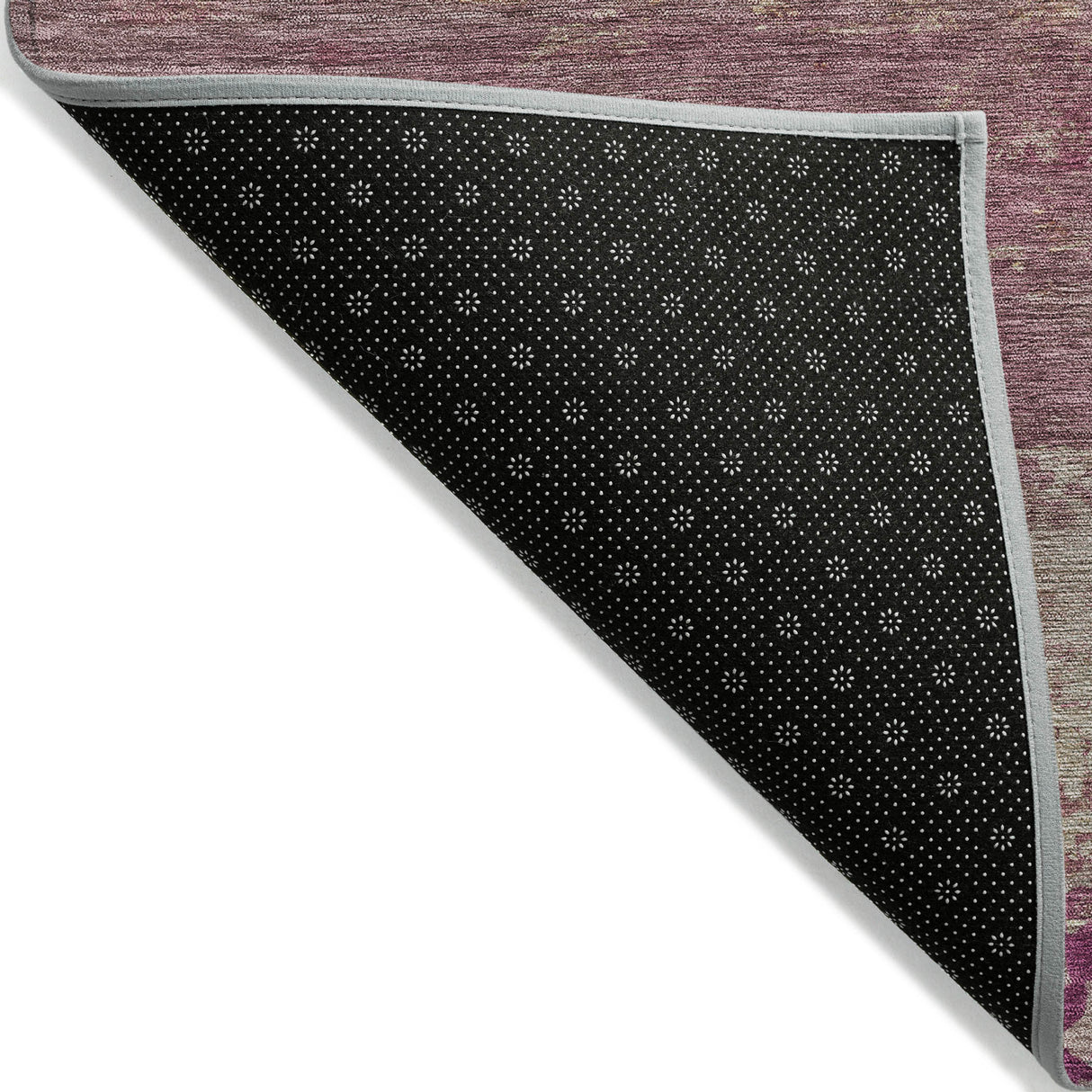 Addison Chantille ACN2071 Abstract Machine Made Transitional Merlot Rug