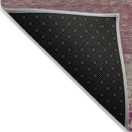 Addison Chantille ACN2071 Abstract Machine Made Transitional Merlot Rug