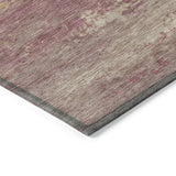Addison Chantille ACN2071 Abstract Machine Made Transitional Merlot Rug