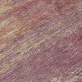 Addison Chantille ACN2071 Abstract Machine Made Transitional Merlot Rug