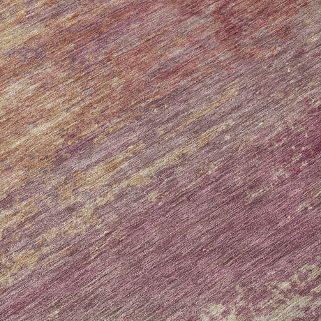 Addison Chantille ACN2071 Abstract Machine Made Transitional Merlot Rug