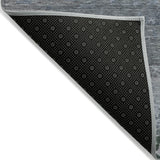 Addison Chantille ACN2071 Abstract Machine Made Transitional Pewter Rug