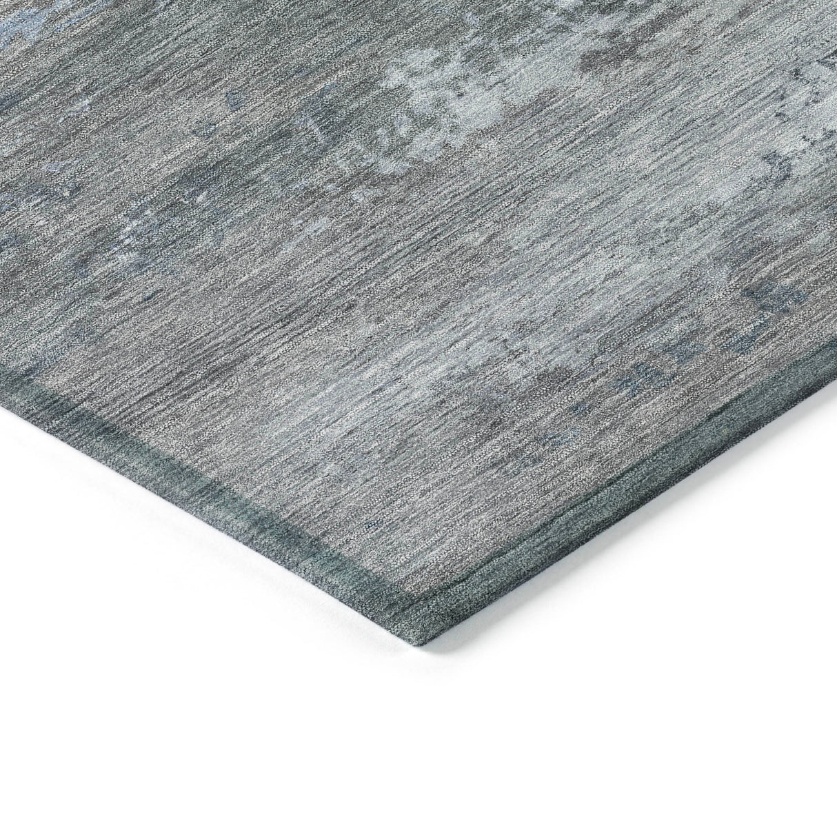 Addison Chantille ACN2071 Abstract Machine Made Transitional Pewter Rug