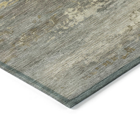 Addison Chantille ACN2071 Abstract Machine Made Transitional Taupe Rug